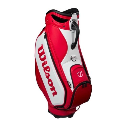 Wilson, Torba golfowa Bag, model 2025, czerwono-biała