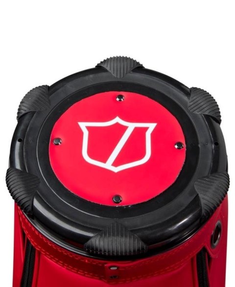 Wilson, Torba golfowa Bag, model 2025, czerwono-biała