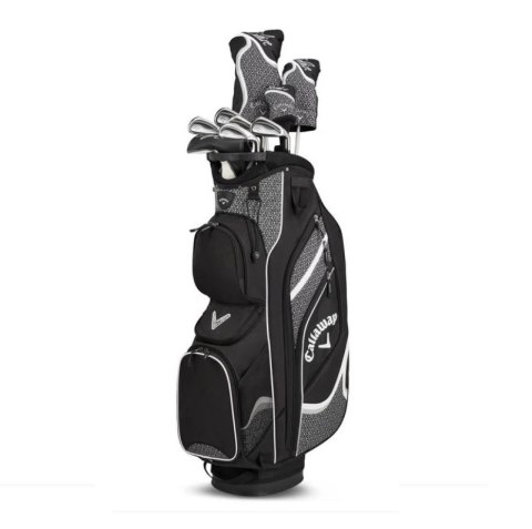 CALLAWAY, Zestaw kijów do golfa Solaire dla kobiet, 10 kijów z torbą, grafit set, Black CALLAWAY, Zestaw kijów do golfa Solaire dla kobiet, 10 kijów z torbą, grafit set, Black