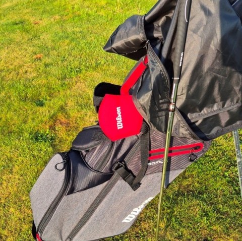 Wilson, zestaw kijów do golfa PROFILE, 10 kijów na stalowych szaftach z torbą, set (11 elementów, gracz leworęczny)