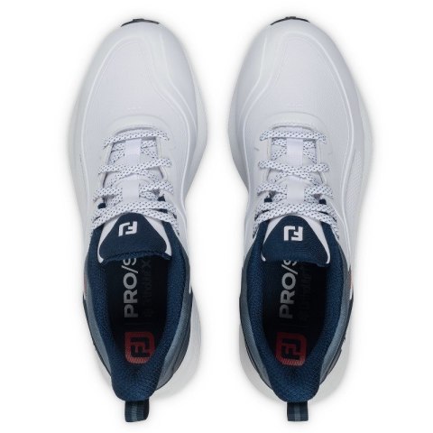 FootJoy, buty do gry w golfa, FJ PRO SL 26 (męskie, biało-niebiesko-czerwone), rozmiar 42,5