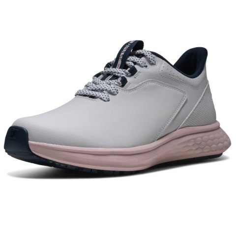 FootJoy, buty do gry w golfa FJ PULSE damskie, (biało-granatowo-różowe), rozmiar 23,5