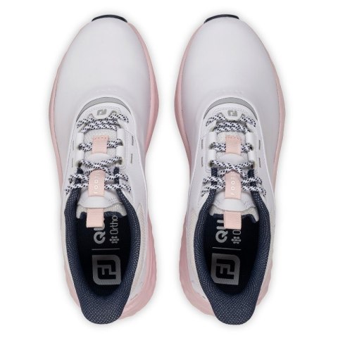 FootJoy, buty do gry w golfa, FJ QUANTUM (damskie, biało-różowe), rozmiar 38