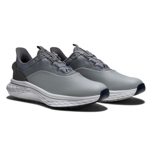 FootJoy, buty golfowe FJ QUANTUM (GREY-CHAR-WHITE), męskie, rozm. 43