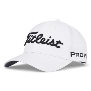 Titleist, czapka golfowa Tour Perfomance (biało-czarna), męska