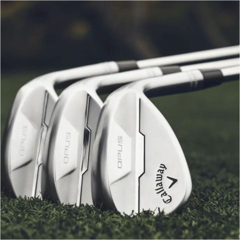 Callaway, kij golfowy wedge Opus Brushed Chrome, 58-06 stalowy szaft