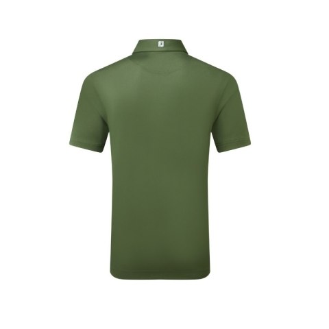 FootJoy koszulka golfowa polo Stretch Pique Solid Athletic Fit, (męska, Khaki, rozm. XXL)