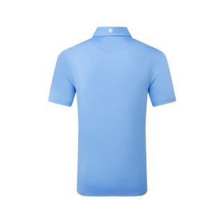 FootJoy, koszulka golfowa polo Stretch Pique Solid Athletic Fit, (męska, niebieska, rozm. XL)