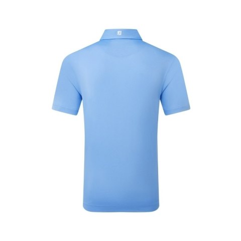 FootJoy, koszulka golfowa polo Stretch Pique Solid Athletic Fit, (męska, niebieska, rozm. XL)