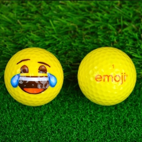 EMOJI, śmieszne piłki golfowe (6 sztuk)