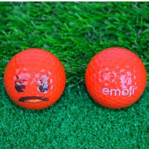 EMOJI, śmieszne piłki golfowe (6 sztuk)