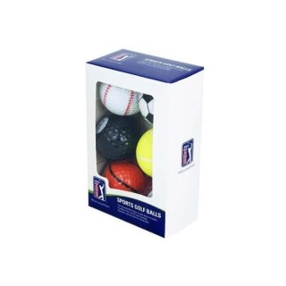 PGA TOUR, piłki golfowe - różne sporty (zest. 6 piłek)