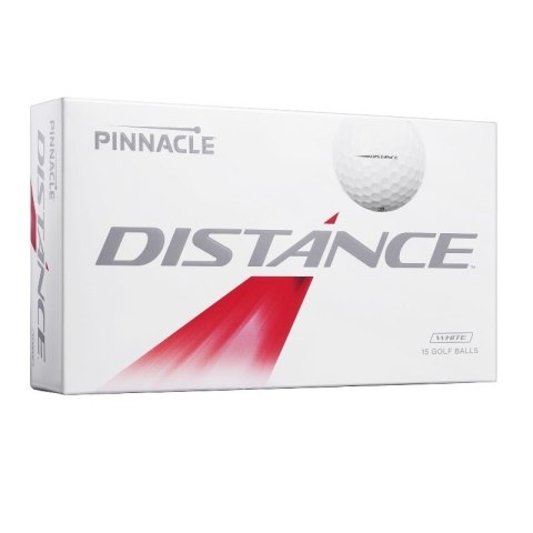 Pinnacle, piłki golfowe Distance, model 2025, kolor biały, 15 szt.