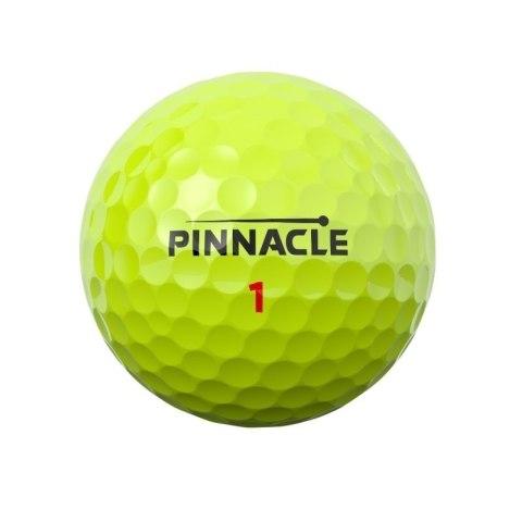 Pinnacle, piłki golfowe Distance, model 2025, kolor żółty, 15 szt.