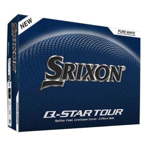 Srixon, piłki golfowe Q-STAR TOUR 6-tej generacji (białe, 12 szt)
