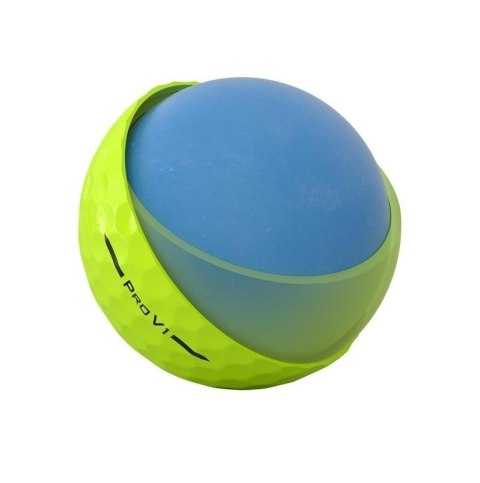Titleist, piłki golfowe PRO V1 model 2025 (zolte, 12 szt.)
