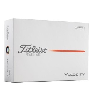 Titleist, piłki golfowe Velocity, model 2026, kolor biały, 12 szt.