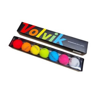 Volvik, zestaw Rainbow 7 kolorowych piłek golfowych, piłki golfowe zestaw prezentowy