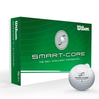 Wilson piłki golfowe SMART CORE PRO DISTANCE, opakowanie 15 szt (białe)