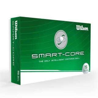 Wilson piłki golfowe SMART CORE PRO DISTANCE, opakowanie 15 szt (białe)