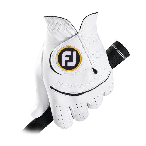 FootJoy, rękawica golfowa StaSof, skóra cabretta, Kolor biały, męska, rozm. S