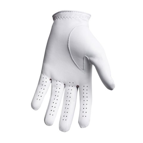 FootJoy, rękawica golfowa CabrettaSof, skóra, kolor biały, męska, rozm. L