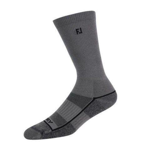 FootJoy, skarpety męskie FJ ProDry Crew, szare, one-size