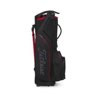 Titleist, torba golfowa Hybrid 14 StaDry (standbag, wodoodporna, czarna z dodatkiem czerwonego
