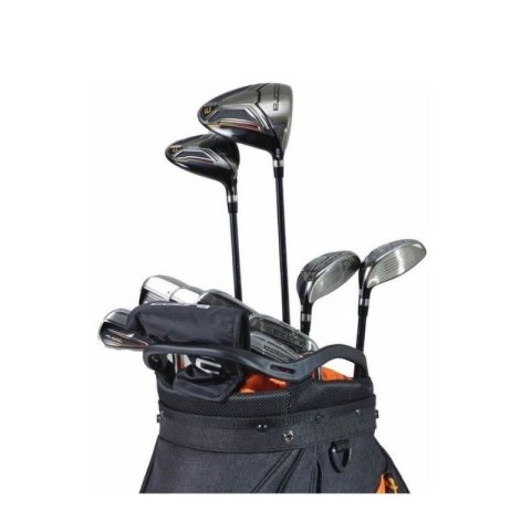 Cobra Fly XL, zestaw kijów Black-Gold, model 2025 męski, 10 kijów z torbą na wózek, grafitowe szafty