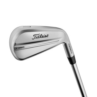 Titleist, zestaw kijów ironów do golfa T350, model 2025, grafity grafitowe regular, 5-PW-SW (7 szt).
