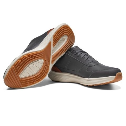 FootJoy, buty do gry w golfa FJ HAMPTON, męskie, grafitowo-brązowe, rozmiar 42