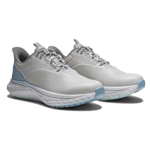 FootJoy, buty do gry w golfa FJ QUANTUM, damskie, kolor biało-błękitny, rozmiar 38,5