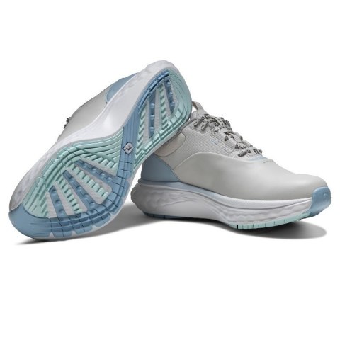 FootJoy, buty do gry w golfa FJ QUANTUM, damskie, kolor biało-błękitny, rozmiar 38,5