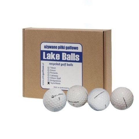 TaylorMade, lakeballs Taylor Made Soft Response, Optics, używane piłki do golfa, (24 szt) kat. A