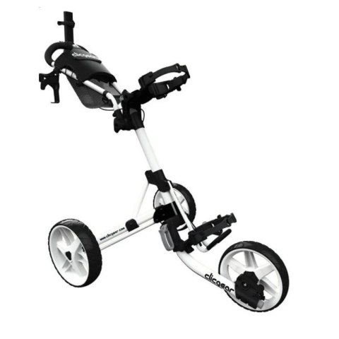 Manualny wózek golfowy Clicgear Model 4.0 (biały mat)