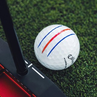 Callaway, piłki golfowe CHROME SOFT 2026, kolor biały, TripleTrack, 12 szt.