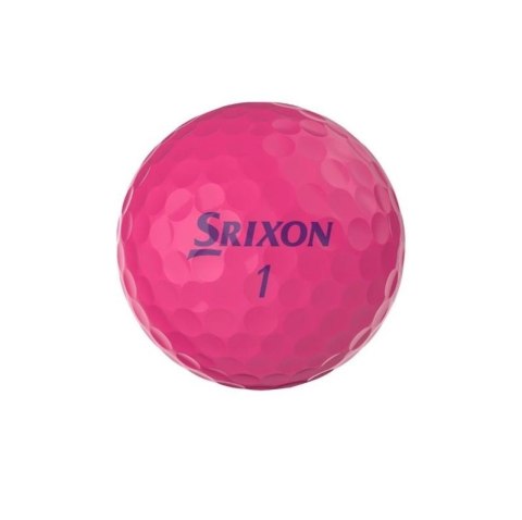 Srixon, piłki golfowe Soft Feel Lady, kolor różowy, 12 szt.
