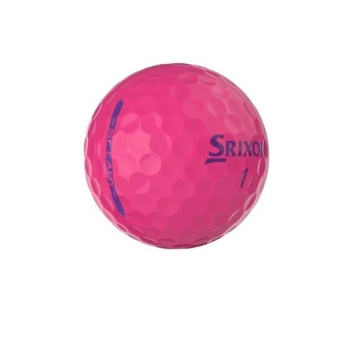 Srixon, piłki golfowe Soft Feel Lady, kolor różowy, 3 szt.