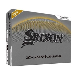 Srixon, piłki golfowe Z-STAR DIAMOND3 (białe, 12 szt).