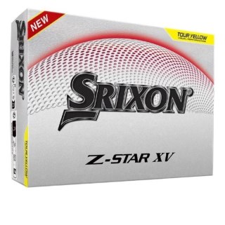 Srixon, piłki golfowe SRIXON Z-STAR XV (9-tej generacji) kolor zółty, 12 sztuk