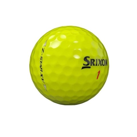 Srixon, piłki golfowe SRIXON Z-STAR XV (9-tej generacji) kolor zółty, 12 sztuk