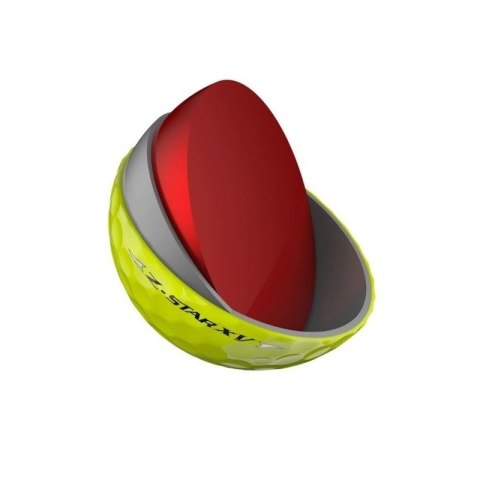 Srixon, piłki golfowe SRIXON Z-STAR XV (9-tej generacji) kolor zółty, 12 sztuk