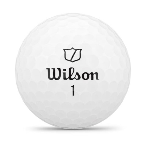 Wilson, piłki golfowe Staff Model 2026, kolor biały, 12 sztuk