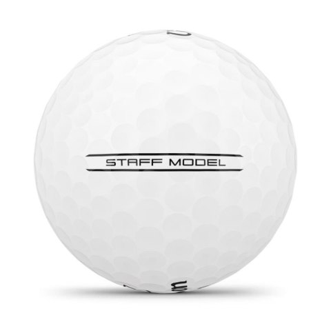 Wilson, piłki golfowe Staff Model 2026, kolor biały, 12 sztuk