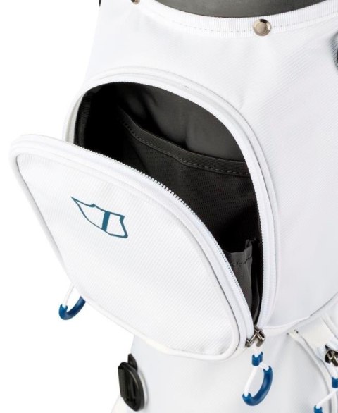 Wilson, torba golfowa TALUS 5, standbag do noszenia, biało-czerwono-niebieska