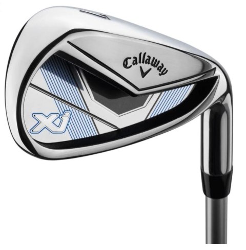 Callaway, zestaw kijów do golfa XJ-3 dla juniorów, 7 kijów z torbą na nóżkach, czarny, grafit set