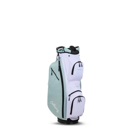 Callaway, zestaw kijów do golfa REVA 26, damski, 10 kijów z torbą cartbag kolor PEACH/SURF, grafit set