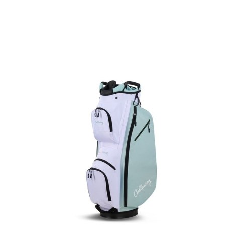 Callaway, zestaw kijów do golfa REVA 26, damski, 10 kijów z torbą cartbag kolor PEACH/SURF, grafit set