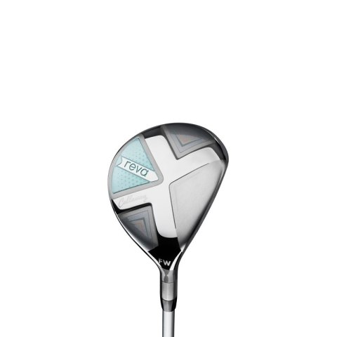 Callaway, zestaw kijów do golfa REVA 26, damski, 10 kijów z torbą cartbag kolor PEACH/SURF, grafit set