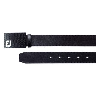 Pasek golfowy FootJoy skórzany, czarny